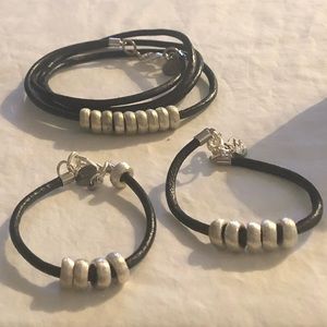 Leather bracelets